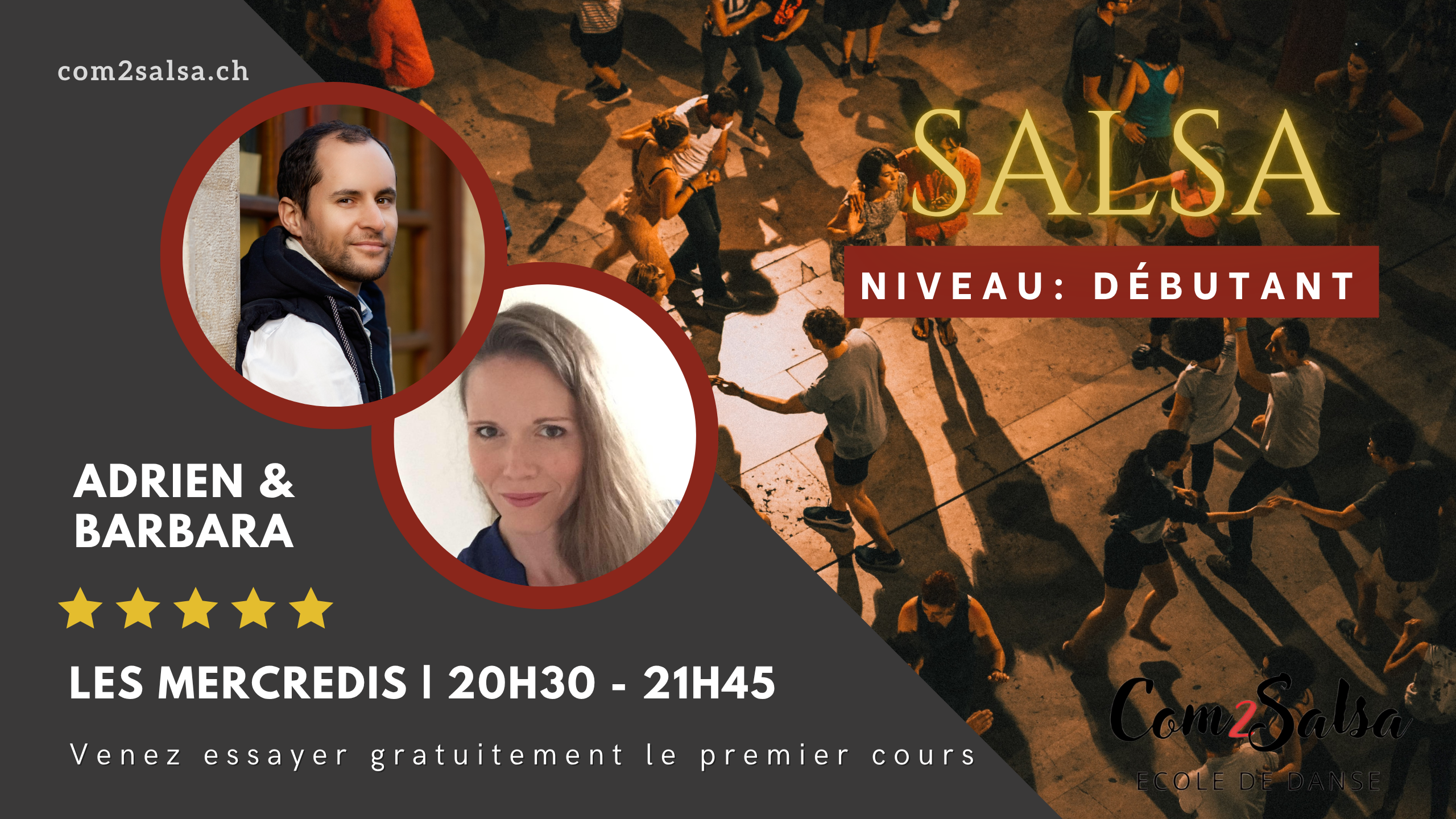 cours salsa débutant