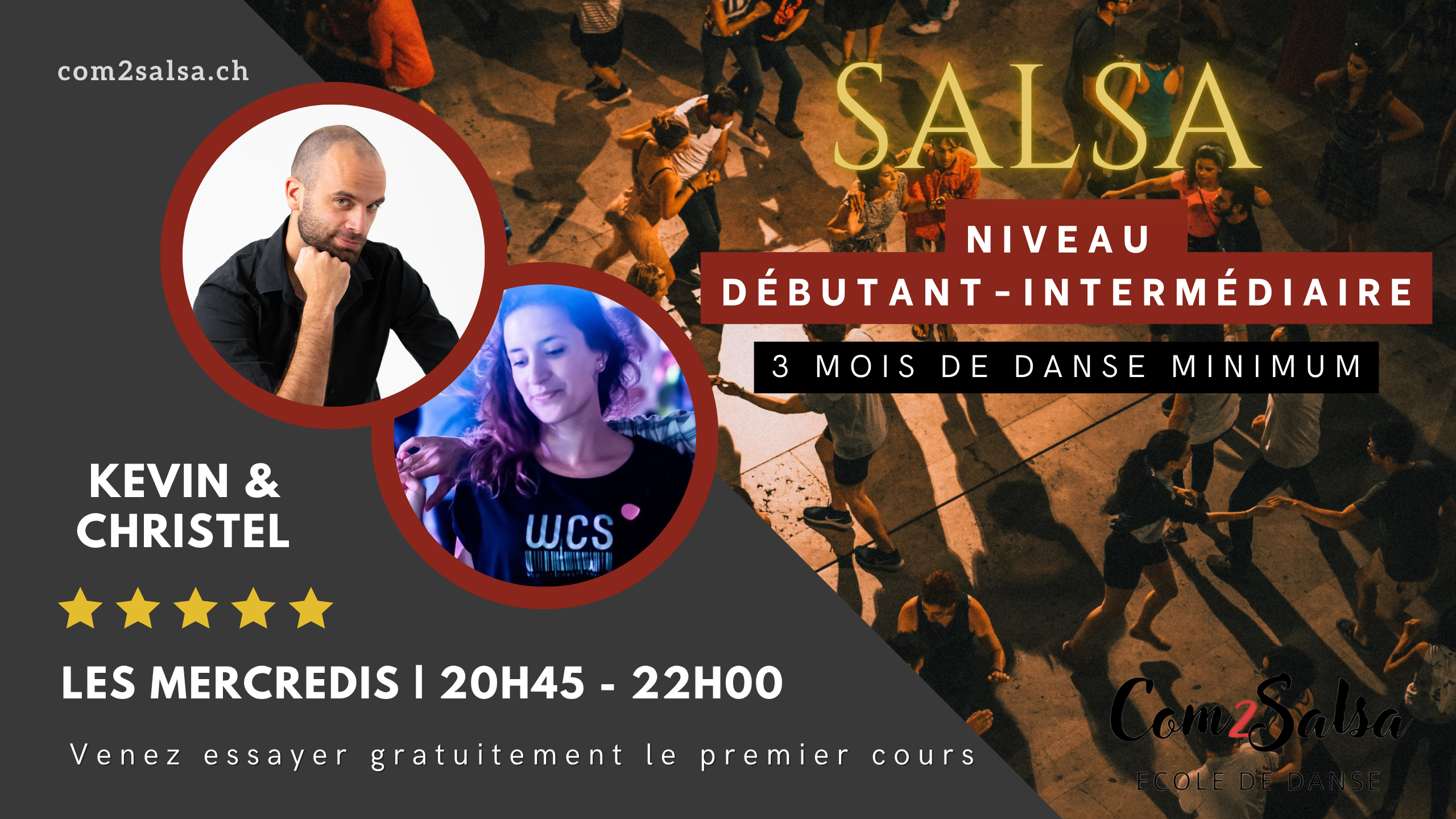cours salsa intermédiaire